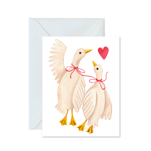 Love Geese Card