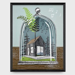 Bell Jar Home 11x14 Print By ilikesara | art + goods