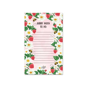 Berry Much To Do Notepad By Jaybee Design