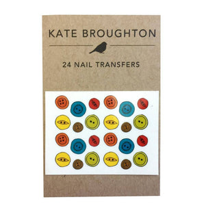 Button Nail Art Transfers By Kate Broughton