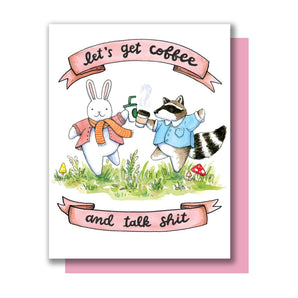 Coffee & Talk Friendship Card By Paper Wilderness