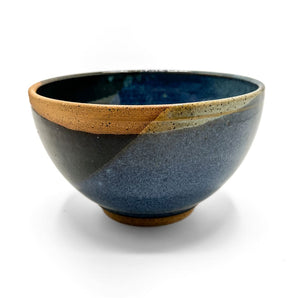 Crossover Mint Brown & Navy Bowl (Medium) By Union Street