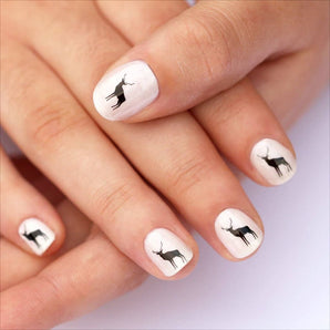 Deer Nail Art Transfers By Kate Broughton