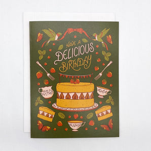 Delicious Birthday Card By Carabara Designs