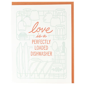 Dishwasher Love Card By Smudge Ink