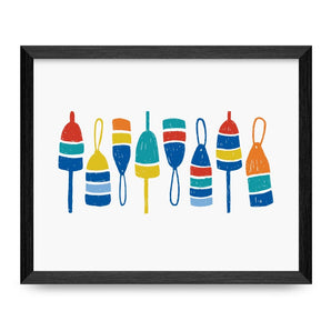 East Coast Buoys 8x10 Print By Inkwell Originals