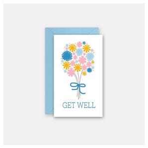 Enclosure Card - Get Well Bouquet By Rock Scissor Paper