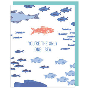 Fish Love Card By Smudge Ink