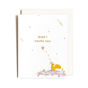 Found You Squirrel Card By Homework Letterpress