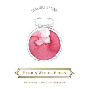 Fountain Pen Ink 38ml - Malibu Blush By Ferris Wheel Press