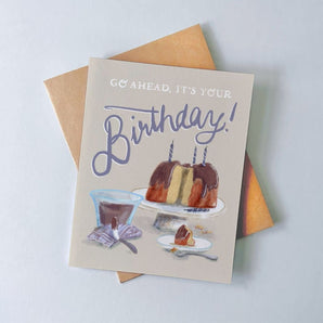 Go Ahead Birthday Card By Julep and Trubbs Studio