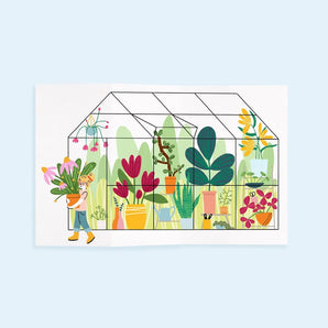 Greenhouse Unfolding Card By Petit Happy