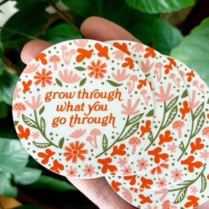 Grow Through Sticker By Paper Parasol Press