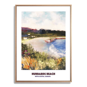 Hubbards Beach 12x16 Print By Janna Wilton Art