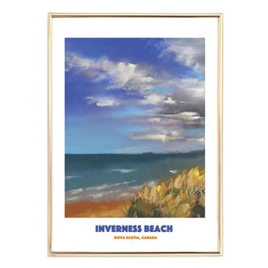 Inverness Beach 12x16 Print By Janna Wilton Art