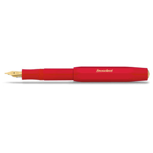 Kaweco Classic Sport Fountain Pen - Medium Point - Red