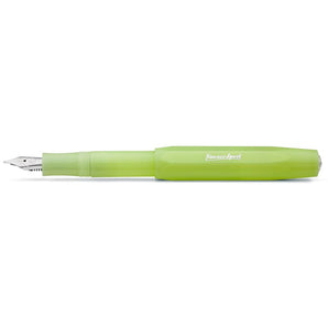 Kaweco Sport Frosted Lime 0.9mm Fountain Pen - Medium