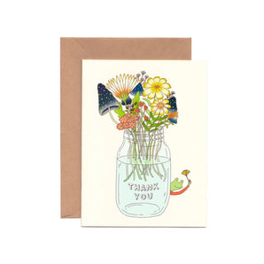 Magical Mason Jar Card By foonie