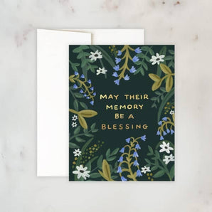 Memory Blessing Foil Card By Idlewild Co.