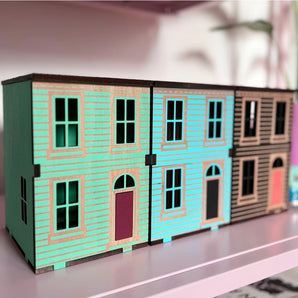 Mint Biscuit Box Miniature House By Beepart