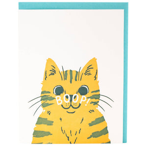 Nose Boop Cat Card By Smudge Ink