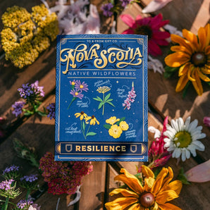 Nova Scotia Native Wildflowers Seed Packet By KDP Creative