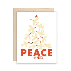 SALE - Peace Dove Tree Card By The Beautiful Project