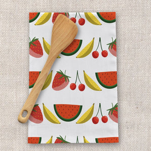 Picnic Tea Towel By Rebecca Jane Woolbright