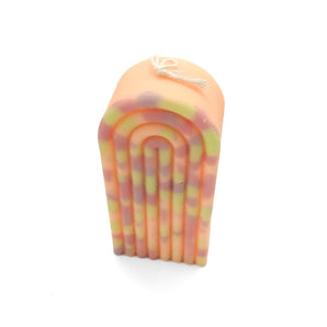 Rainbow Colour Burst Soy Wax Candle (various colours)