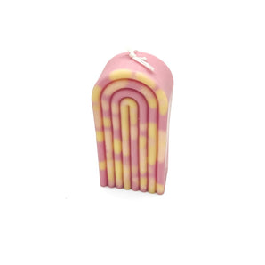 Rainbow Colour Burst Soy Wax Candle (various colours)