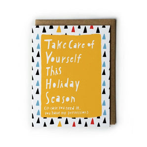 SALE - Take Care of Yourself This Holiday Card