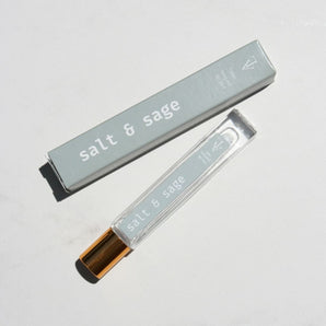 Salt & Sage Rollerball Perfume By Alben Lane Candle