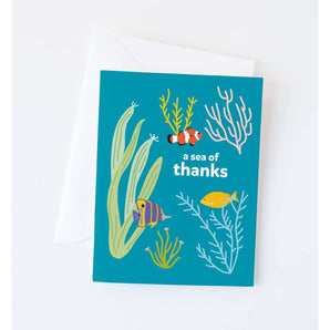 Sea of Thanks Card By Graphic Anthology