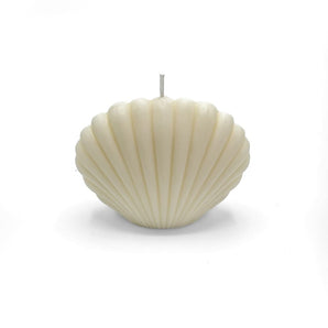 Seashell Soy Wax Candle (various colours) By Bizarre Wicks