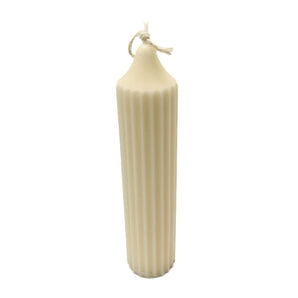 Solid Pillar Soy Wax Candle (various colours) By Bizarre