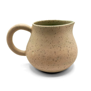 Speckled Pitcher - Pink & Sage By Alexis Ceramic Studio