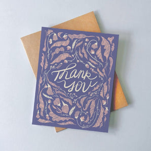 Thank You Botanical Card By Julep and Trubbs Studio