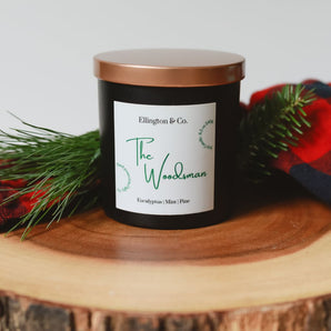 The Woodsman 8.5oz Soy Candle By Ellington &