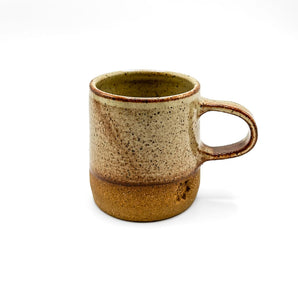 Tonal Browns Espresso Mug (Flower) By Union Street Pottery