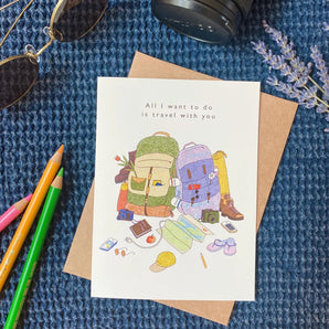 Travel with You Card By foonie