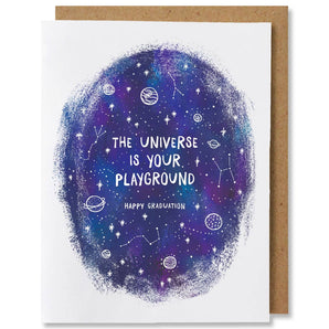 Universe Playground Graduation Card By NANU Studio