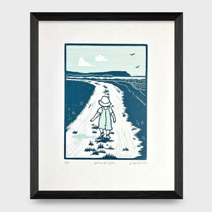 Walk on the Dykes 8x10 Print By Deep Hollow