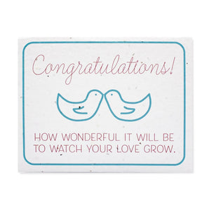 Watch Love Grow Seed Card By hi love. greetings