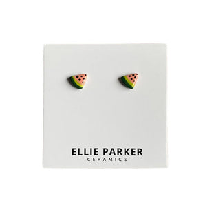 Watermelon Studs By Ellie Parker