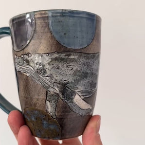 Whale Mug By Marla Benton