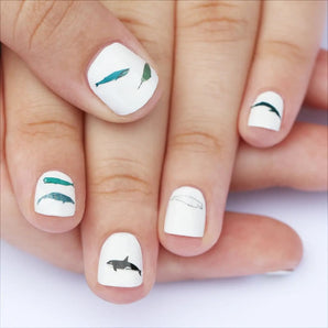 Whale Nail Art Transfers By Kate Broughton