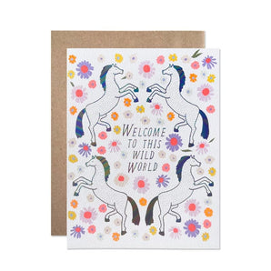 Wild World Baby Foil Card By Hartland Cards