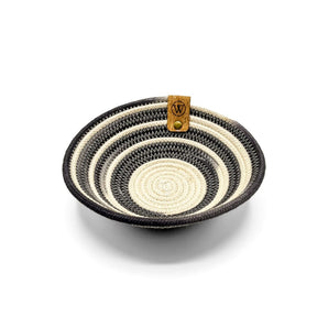 Woven Rope Jewelry Bowl - Variegated (various colours)