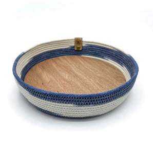 Woven Rope Tray with 8’ Wooden Insert - Extra Wide