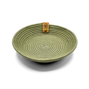 Woven Rope Trinket Bowl - Solid (various colours) By Warm